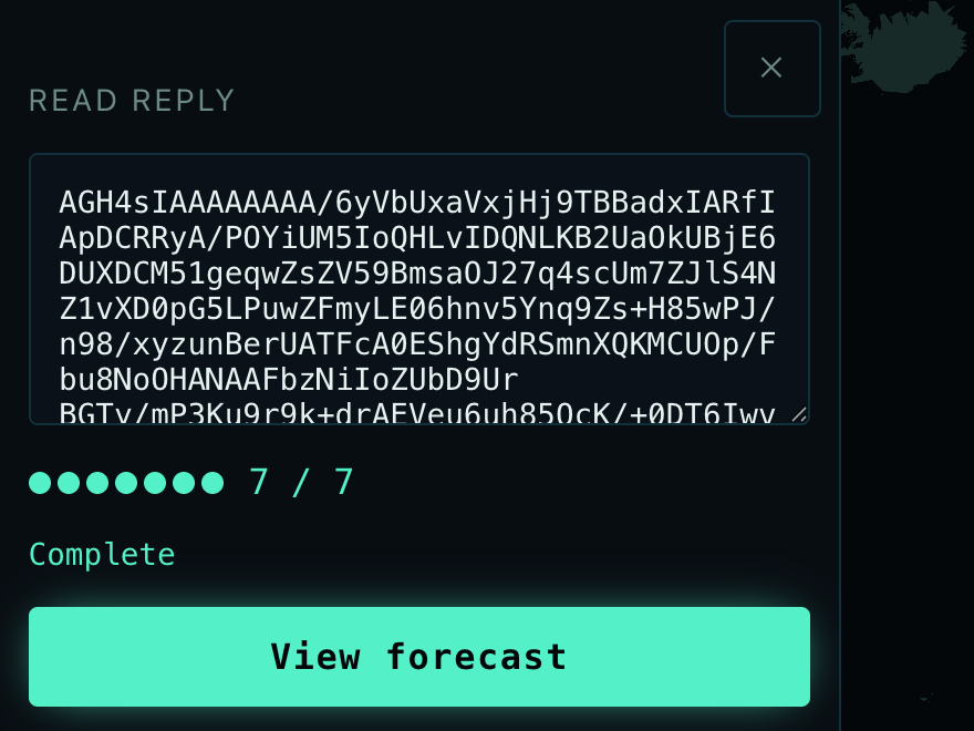 Reply messages tracked as they arrive